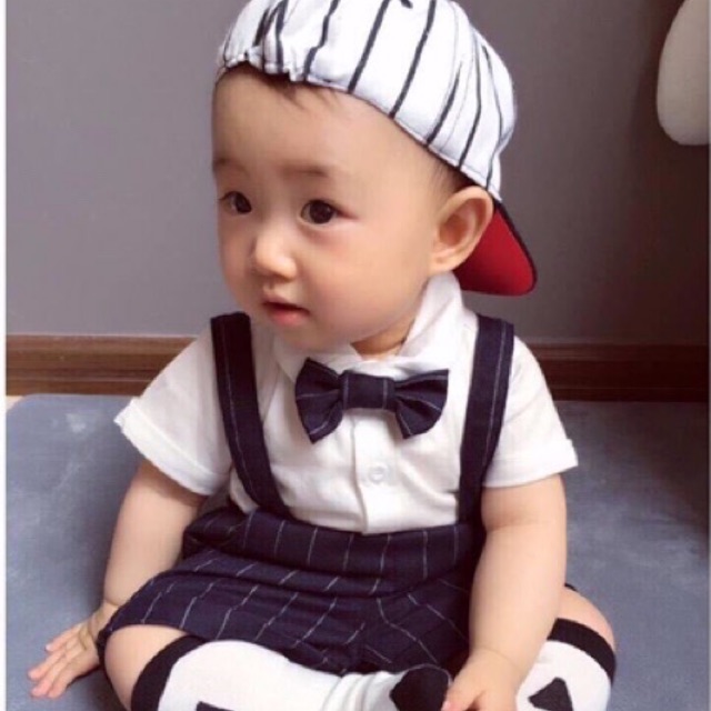 Set yếm công tử cho bé 6-25kg