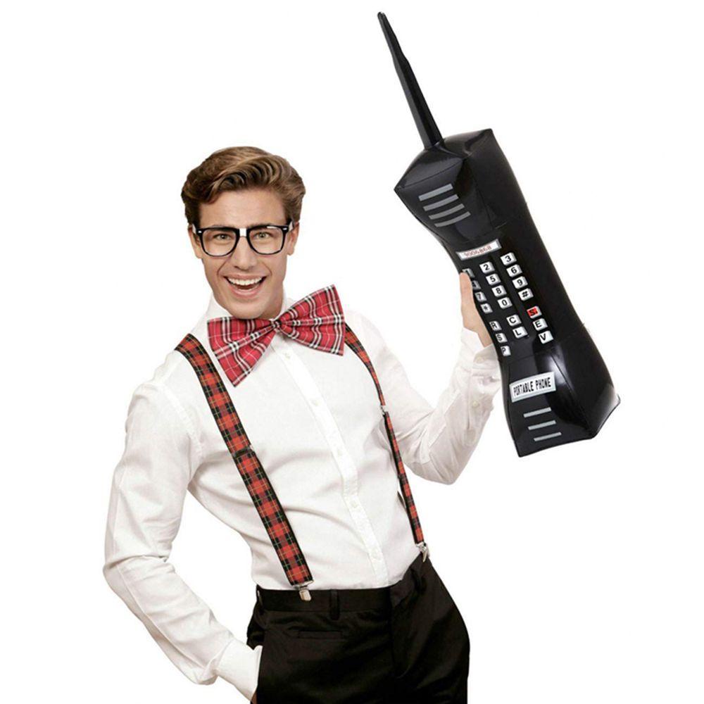 Bộ 2 Điện Thoại Bơm Hơi 80 's 90' 'Trang Trí Tiệc Tùng Cho Bé