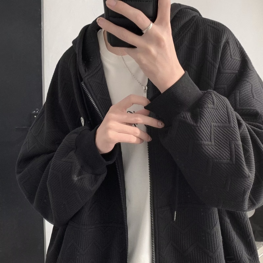 Áo khoác nam thiết kế thời trang cho cặp đôi fashion bigsize hoodie nam simple áo hoodie unisex cardigan