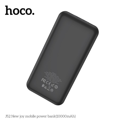 CHÍNH HÃNG Sạc Dự Phòng Hoco J52 Bản Nâng Cấp ✔10000mAh - 20000mAh ✔Siêu Mỏng ✔️ Sạc 2 Thiết Bị Cùng Lúc