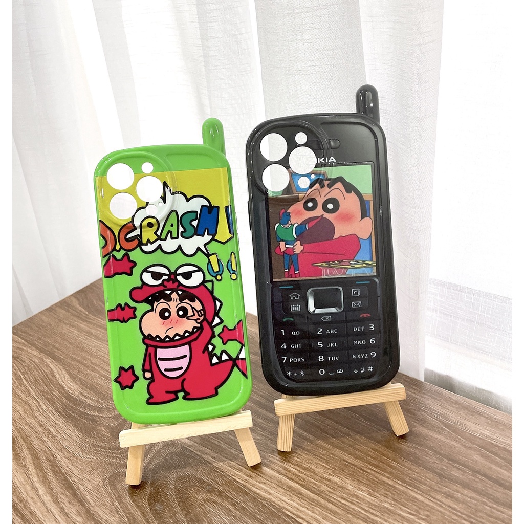 Ốp bóng cục gạch nokia phô mai Shin iphone 7plus/8plus/X/Xs/Xsmax/11/11promax/12promax/13/13promax