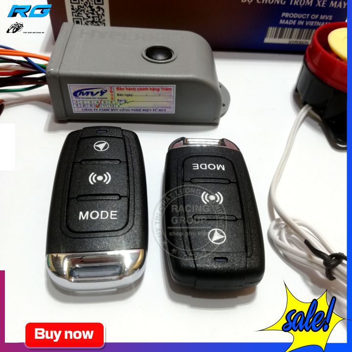 Bộ Khóa Chống Trộm HYPERION Mod Chỉ Lắp Cho Bộ Khóa Smartkey Đi Kèm Bảo Hành 1 Năm