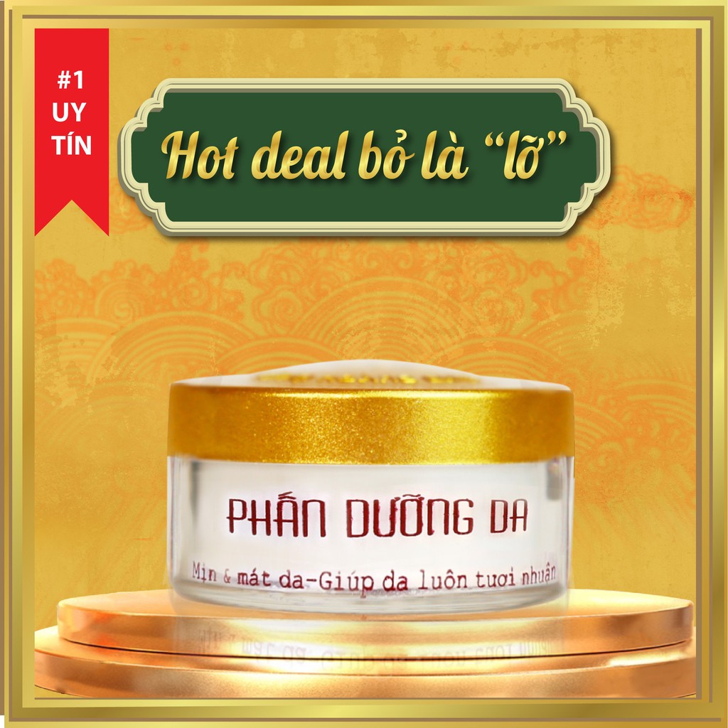 Phấn dưỡng da hỗn hợp/da khô/da thường/da nhờn Phấn nụ Hoàng Cung dưỡng da, kiềm dầu, nhờn, gúp da sáng mịn đều màu 25gr