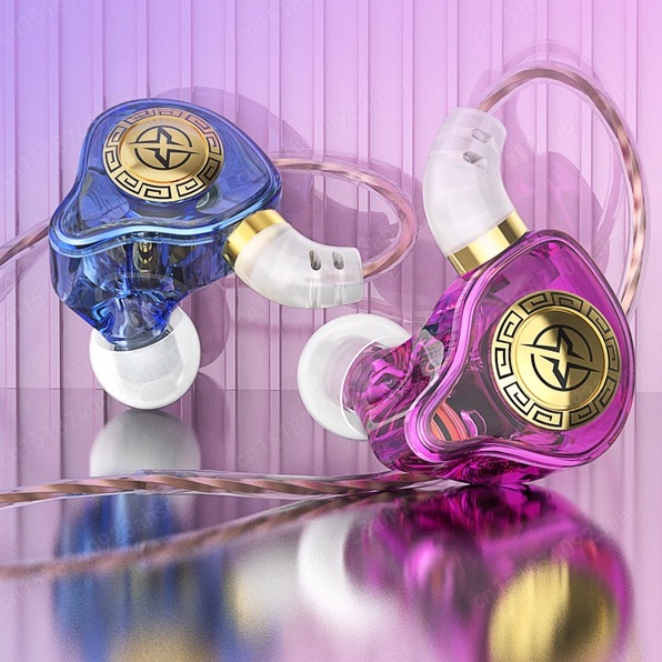 Tai nghe nhét tai SPRISE X7 có dây giắc cắm 3.5mm âm thanh hifi 6D chống ồn kim loại