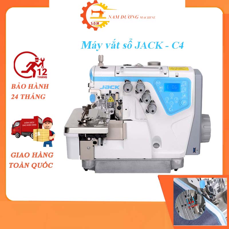 Máy vắt sổ công nghiệp JACK C4