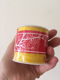 Combo 10m chỉ size 0.72mm tết vòng dây rút