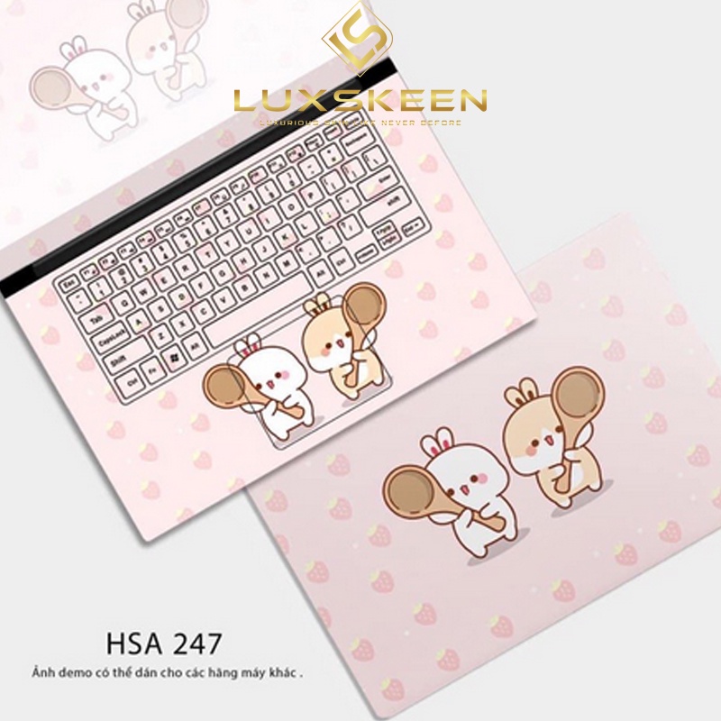 Miếng Dán Skin Laptop - Decal Dán cho Dell, Hp, Asus, Lenovo, Acer, MSI, Surface,Vaio, Macbook 15 6 inch MD 40 LUXSKEEN