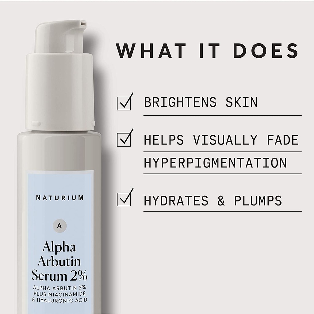 Alpha Arbutin Serum 2% -Naturium (có SẴN HÀNG MỸ)