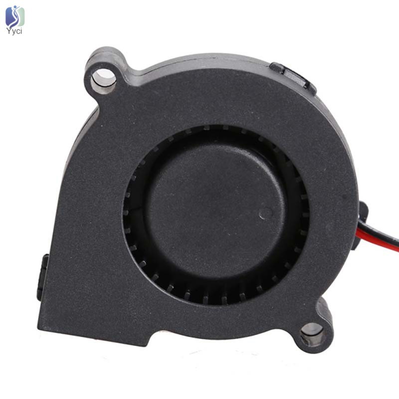 Yy Brushless DC Blower Fan Ultra Quiet Cooling Fan 2 Wires 5015S 12V 0.14A 50x15mm @VN