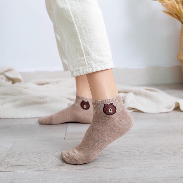 1 đôi tất cổ ngắn HOT TREND 2019