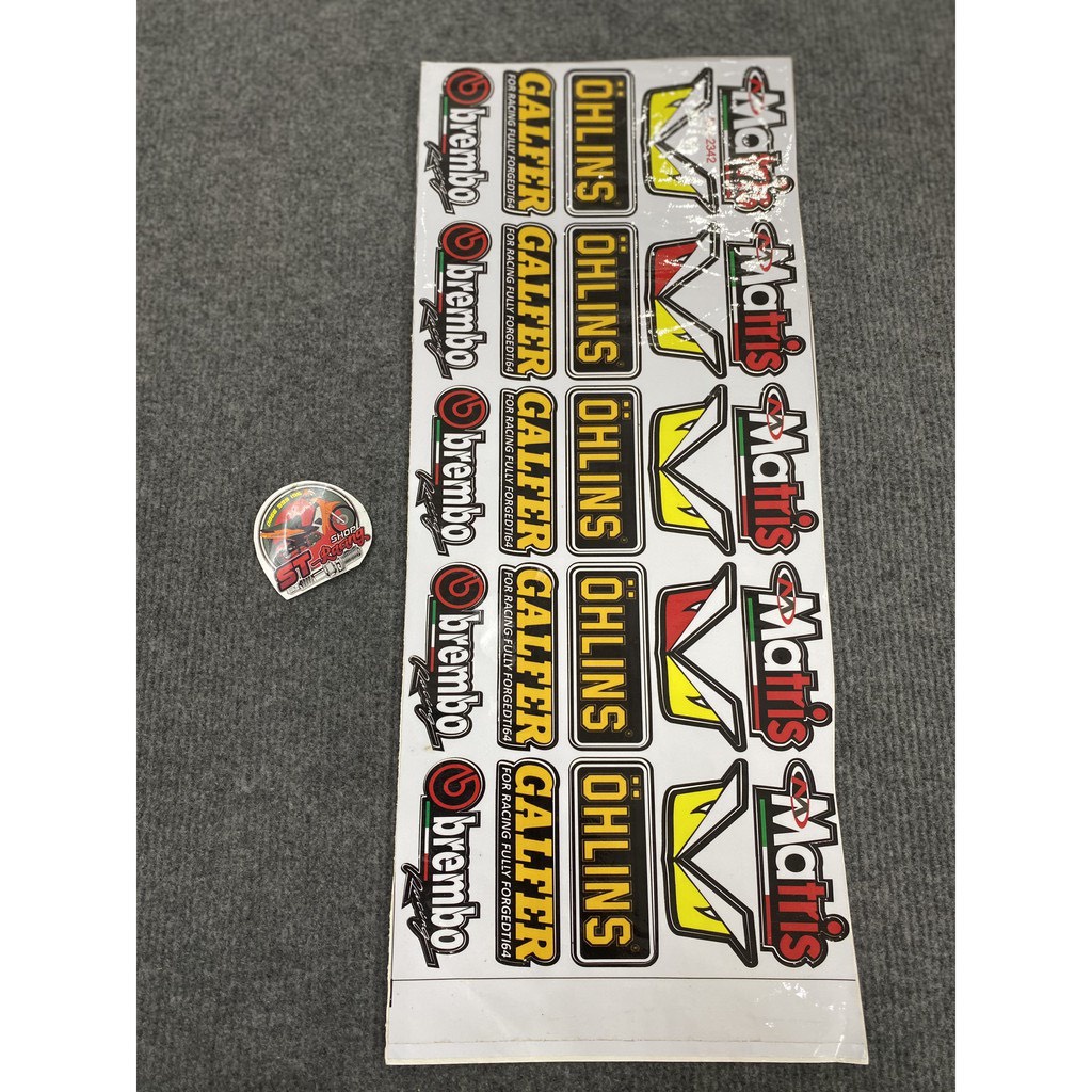 Tem Logo Stick đẹp dán xe, đa dạng mẫu mã ( giá cả bảng )
