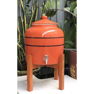 Bình đựng nước 10 lít gốm sứ Bát Tràng