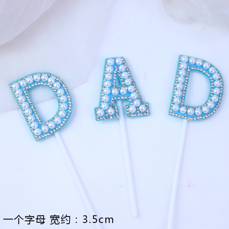 đồ cắm bánh sinh nhật [FREESHIP❤️] sét cắm bánh DADDY