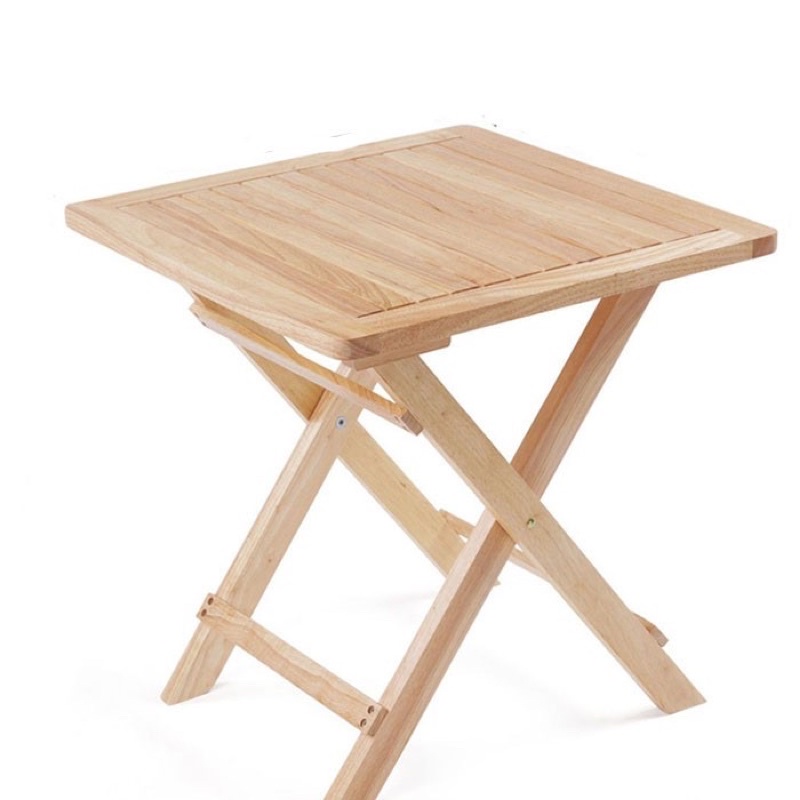 Bàn Ăn, Cafe Mini Bằng Gỗ Cao Su Gấp Gọn Tiện Lợi