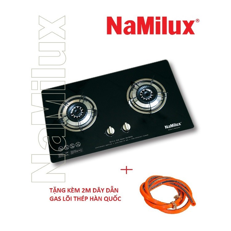 BẾP GA ÂM NAMILUX 9BHG NÚM HÂM 2 BÊN BẢO HÀNH CHÍNH HÃNG