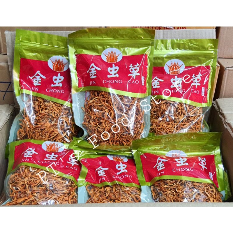 Bông Đông Trùng Hạ Thảo/ Nấm Kim trùng thảo. Gói 100g