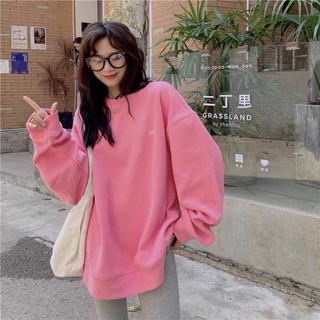 [107] - Áo nỉ sweater basic trẻ trung form thụng oversize
