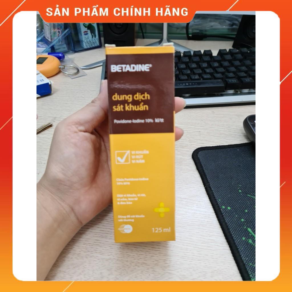 Dung dịch sát khuẩn BETADINE 125ml