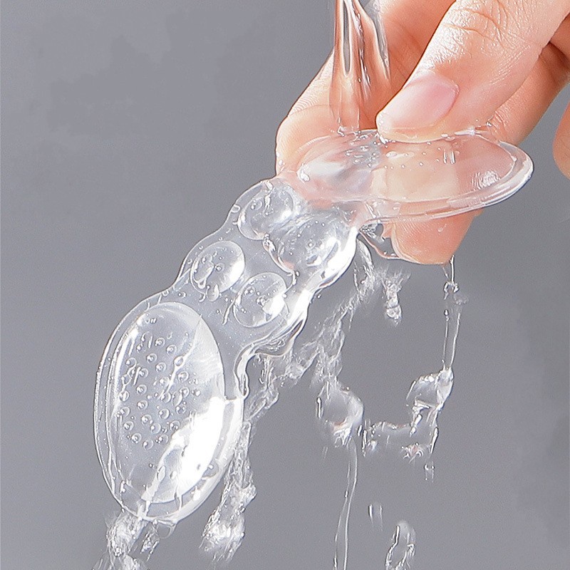 1 Cặp Miếng Dán Gót Chân Trong Suốt Giúp Giảm Đau Dành Cho Nữ