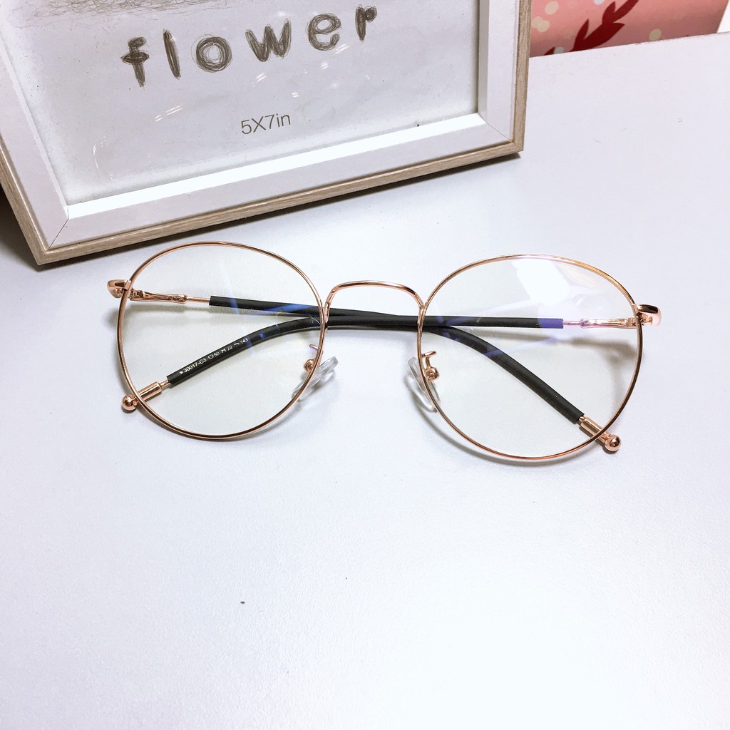 Gọng kính tròn nhận cắt mắt cận viễn loạn mã 30017 | BigBuy360 - bigbuy360.vn