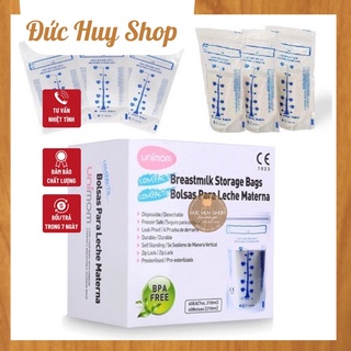 Túi trữ sữa Unimom Compact hộp 60 túi