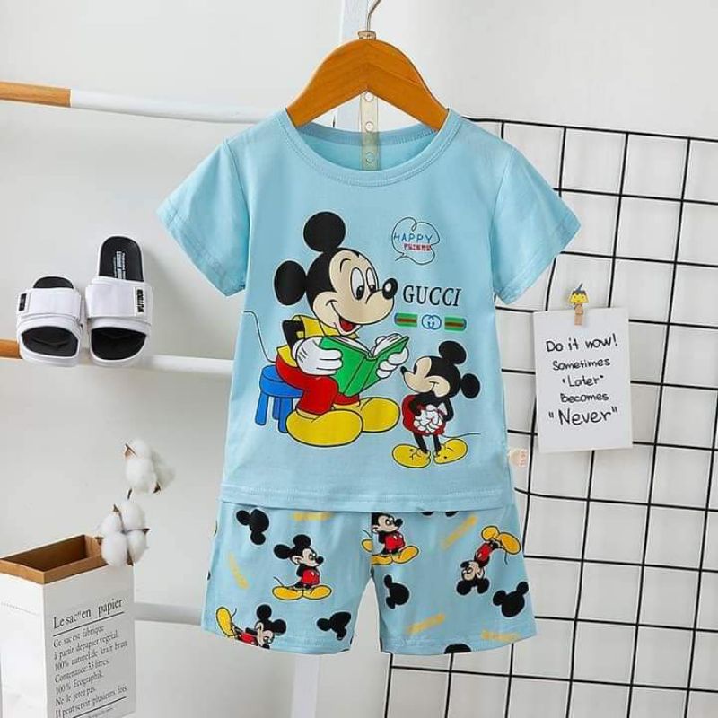 59k bộ xuất hàn cotton lạnh cao cấp bé sai nhỡ  bé trai, bé gái 16-23kg