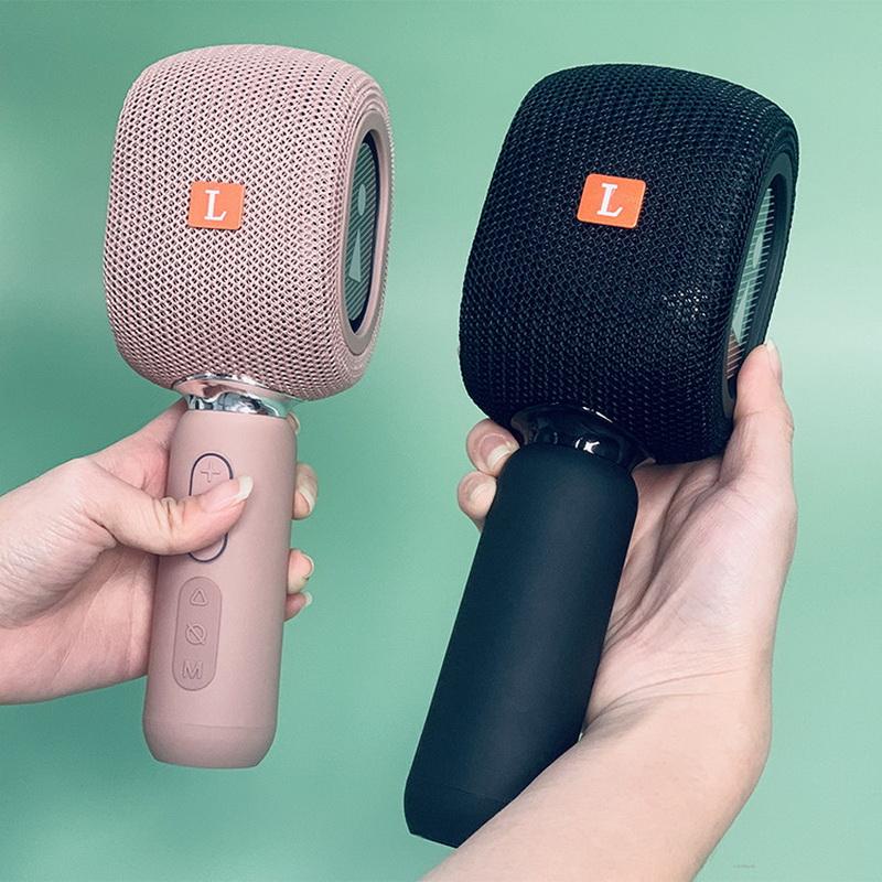 Micro Hát Karaoke Bluetooth Floveme KMC500 Phiên Bản Thần Tượng, Kèm Loa Cao Cấp, Chất Lượng Âm Thanh Trong Trẻo.