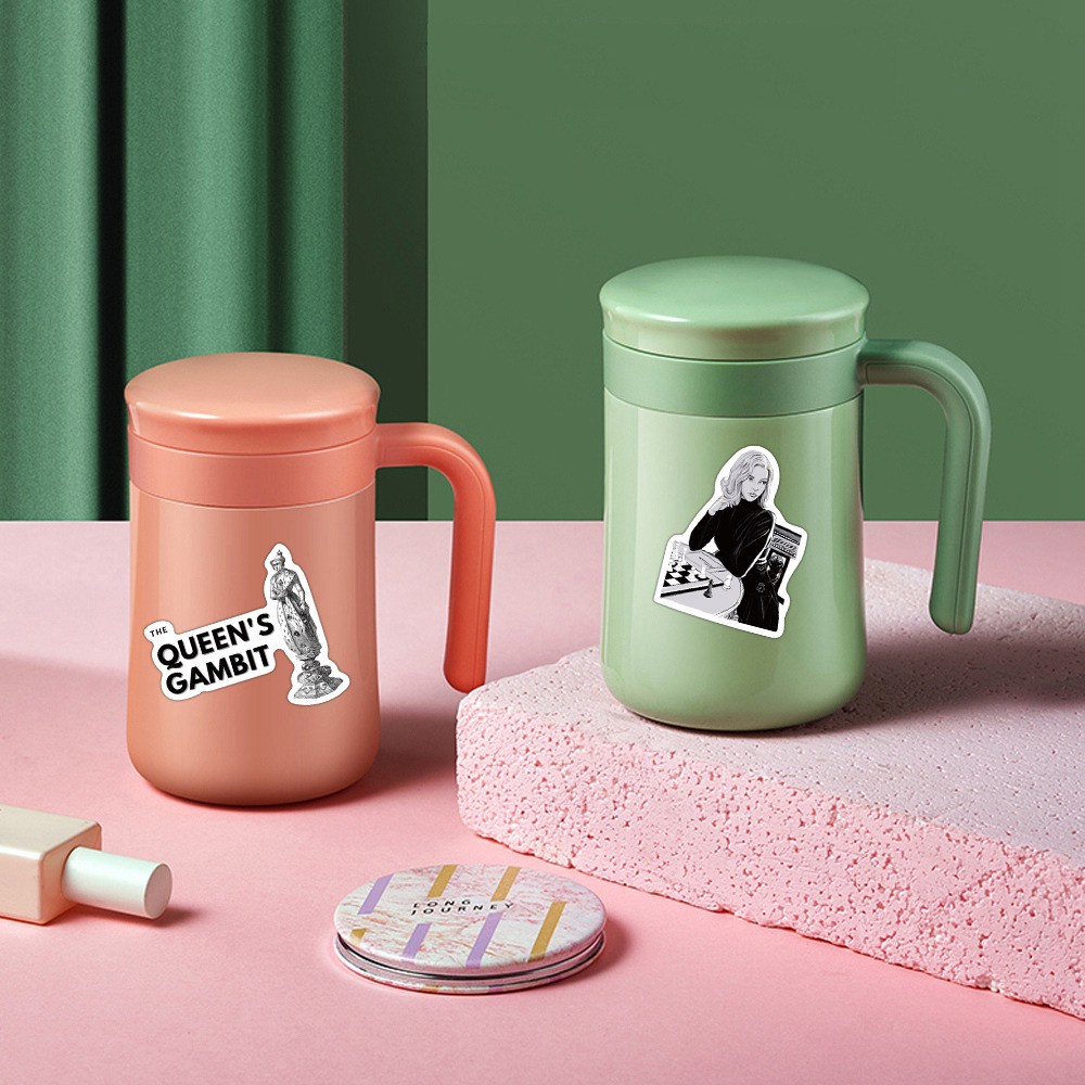 Set 50/ 25/ 10 sticker dán trang trí mũ bảo hiểm chống thấm nước