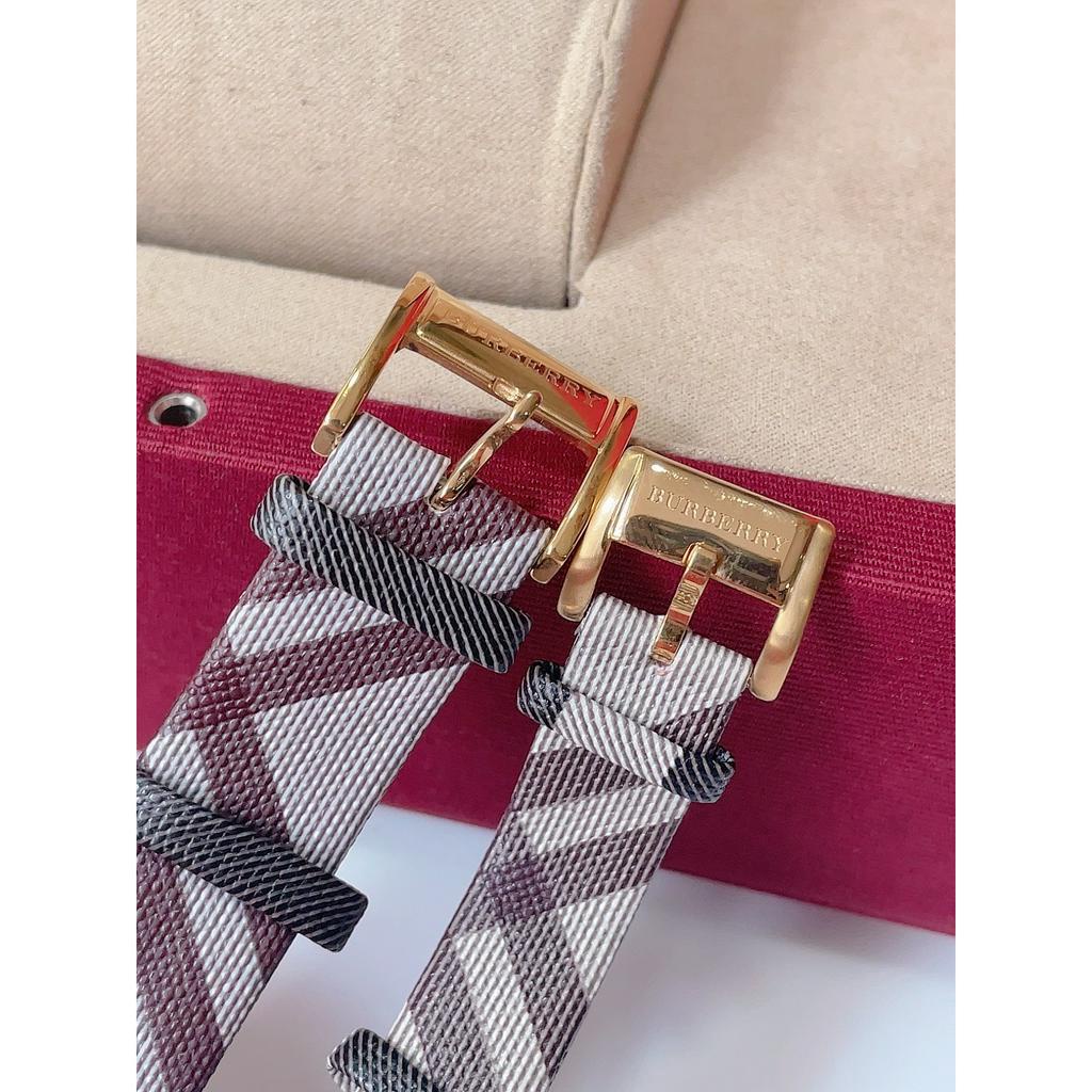 Đồng hồ nữ burberry mặt chữ nhật , size 25mm / 20mm