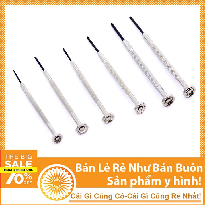 Bộ Tô Vít Nhỏ 6 Thanh Vàng TD-30060