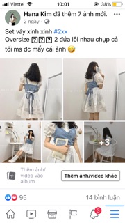 Set váy bbd (od taobao)