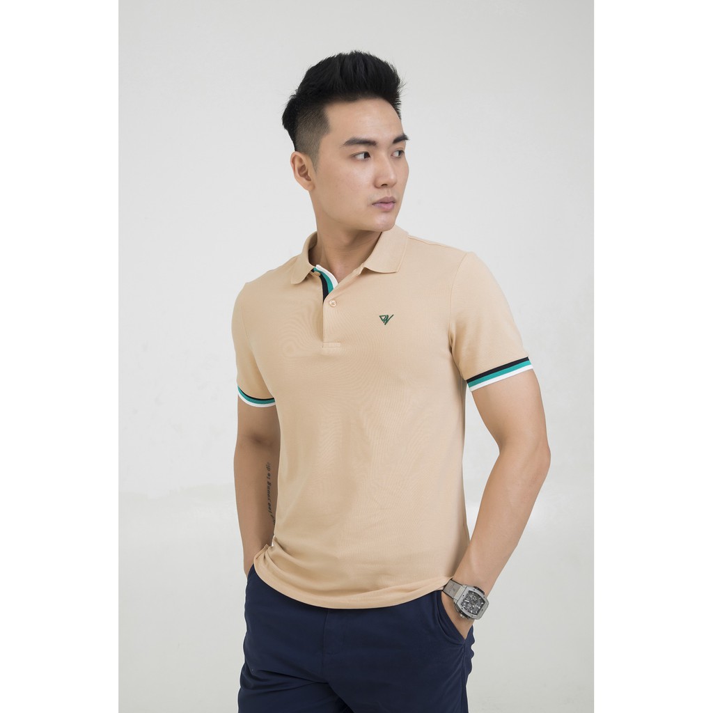 Áo thun polo nam DARNELL tay ngắn bo cách điệu slimfit chất cotton mềm mại nhẹ thoáng mát sang trọng DN0027