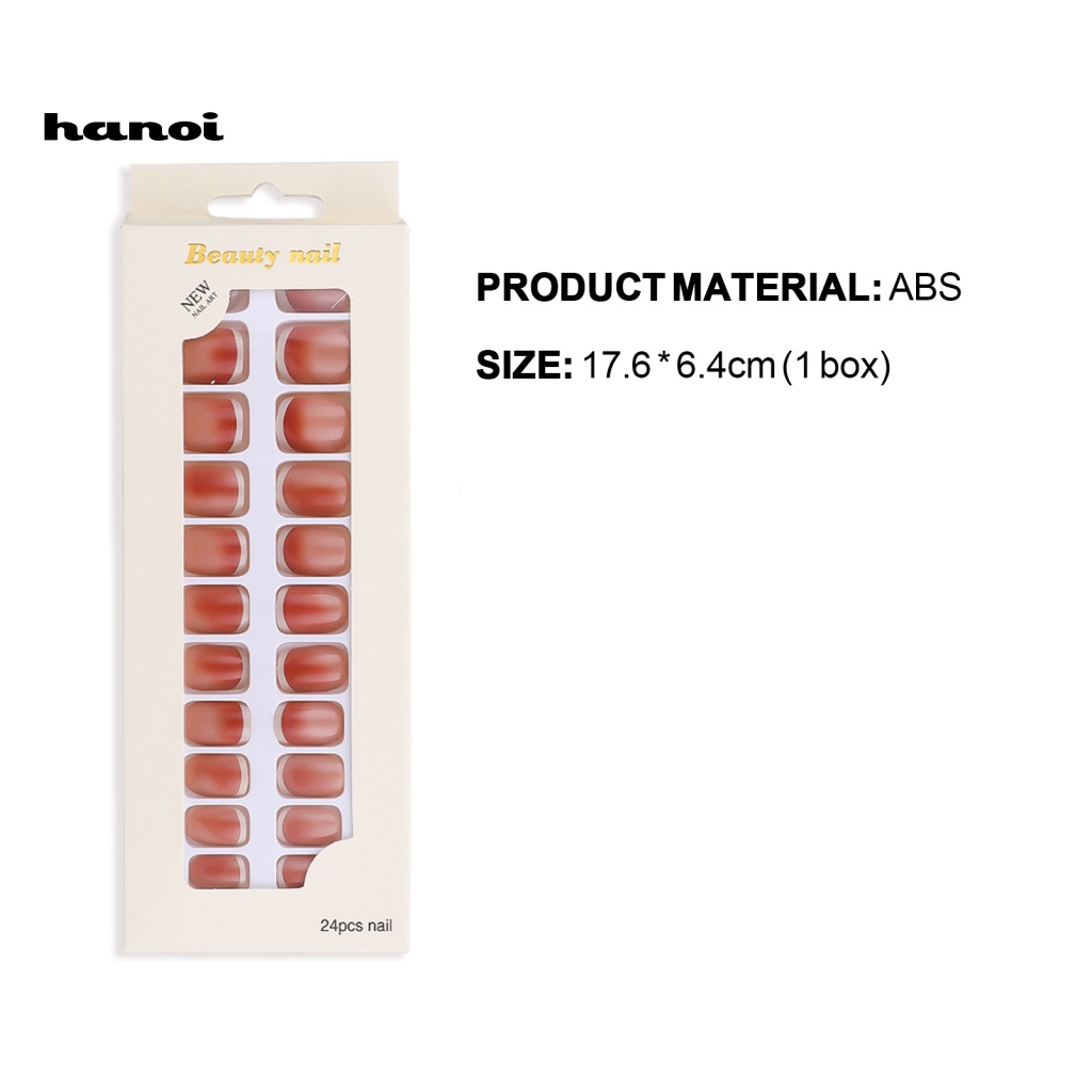 Móng Tay Giả Dáng Dài Siêu Nhẹ Chống Thấm Nước Trang Trí Trái Tim Sang Trọng
