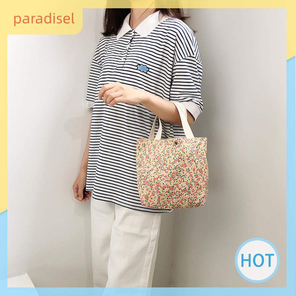 Túi Xách Đeo Vai In Hoa Xinh Xắn Thời Trang Cho Nữ