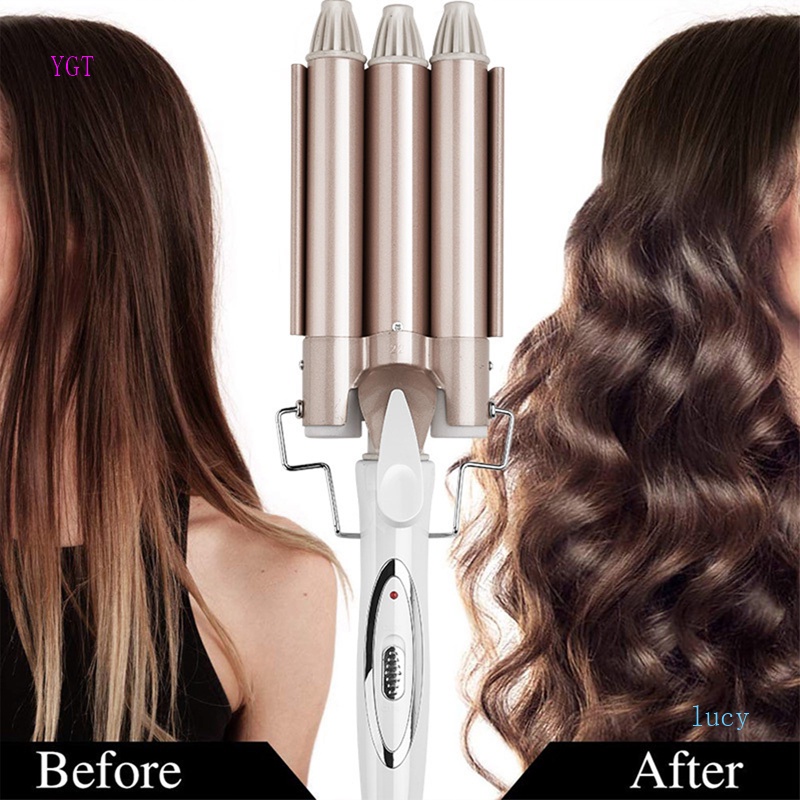 Ygt Máy Uốn Tóc 3 Trục Làm Xoăn Gợn Sóng Dài Và Ngắn Đi Biển