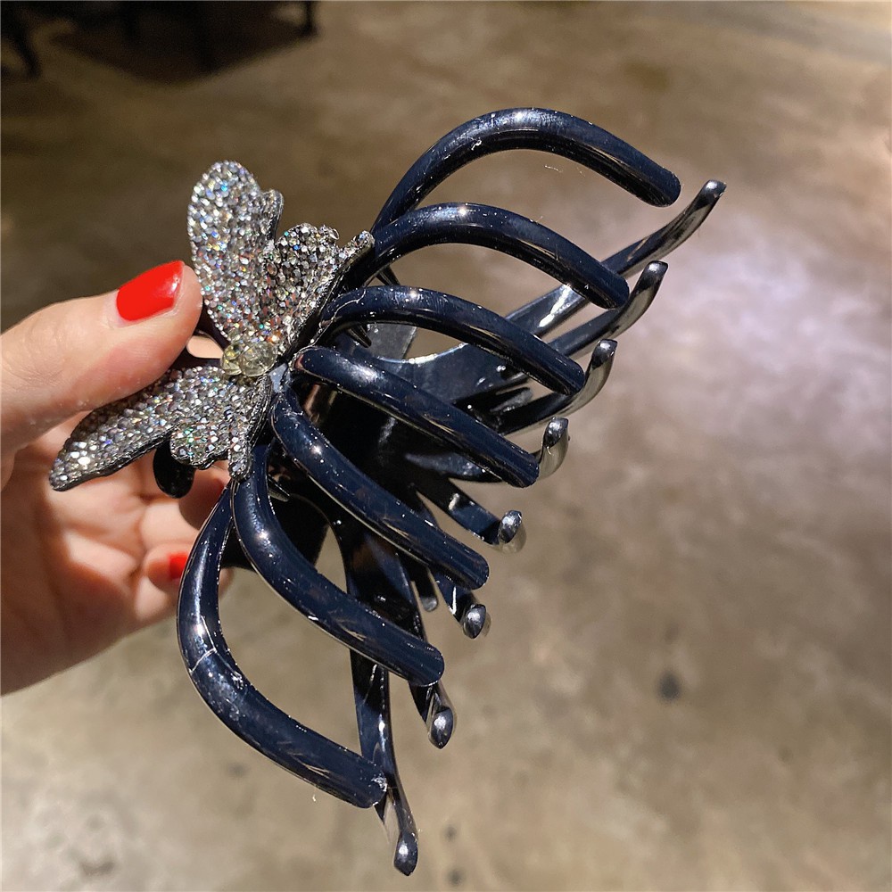 Kẹp Tóc Càng Cua Acrylic Nhiều Màu Sắc Phong Cách Hàn Quốc Đơn Giản Cho Nữ