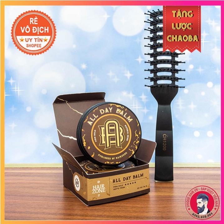 ✅[CHÍNH HÃNG STORE HÀ NỘI]-Sáp vuốt tóc ORIGINAL CLAY 2022 Hair Zone Việt Nam| RẺ VÔ ĐỊCH