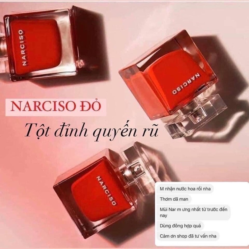 𝗡𝘂̛𝗼̛́𝗰 𝗵𝗼𝗮 𝗡𝗮𝗿𝗰𝗶𝘀𝗰𝗼 𝗥𝗼𝘂𝗴𝗲 𝗘𝗗T 30ml