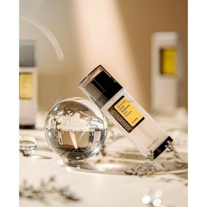 Tinh chất ốc sên dưỡng trắng COSRX ADVANCED SNAIL RADIANCE DUAL ESSENCE