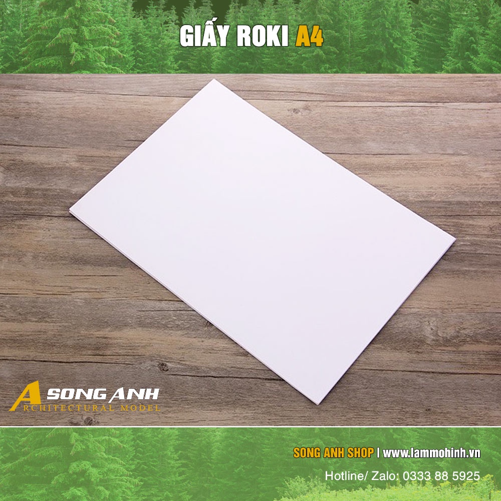Giấy roki khổ A4
