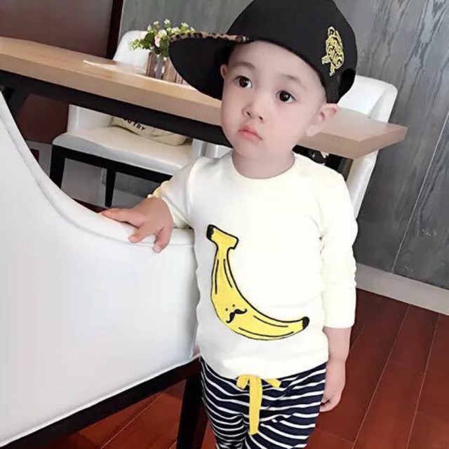 BỘ ĐỒ CHUỐI BÉ TRAI