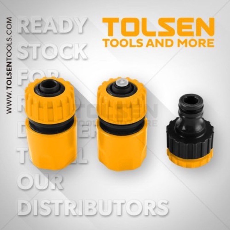 Bộ 3 đầu nối cho ống 1/2 inch Tolsen 57120