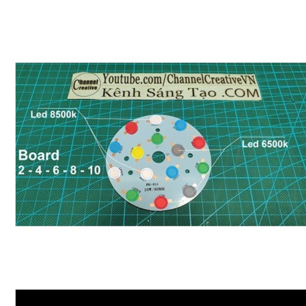 Mạch tròn hàn sẵn led luxeon 1w