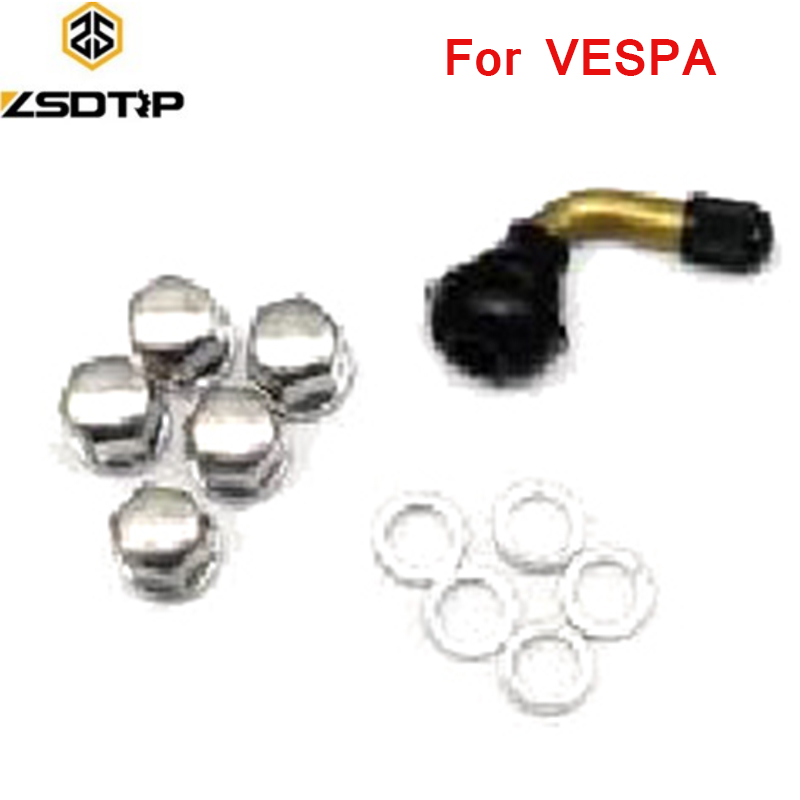 ZSDTRP For VESPA five pieces nut five pieces oring and one piece valve stem
