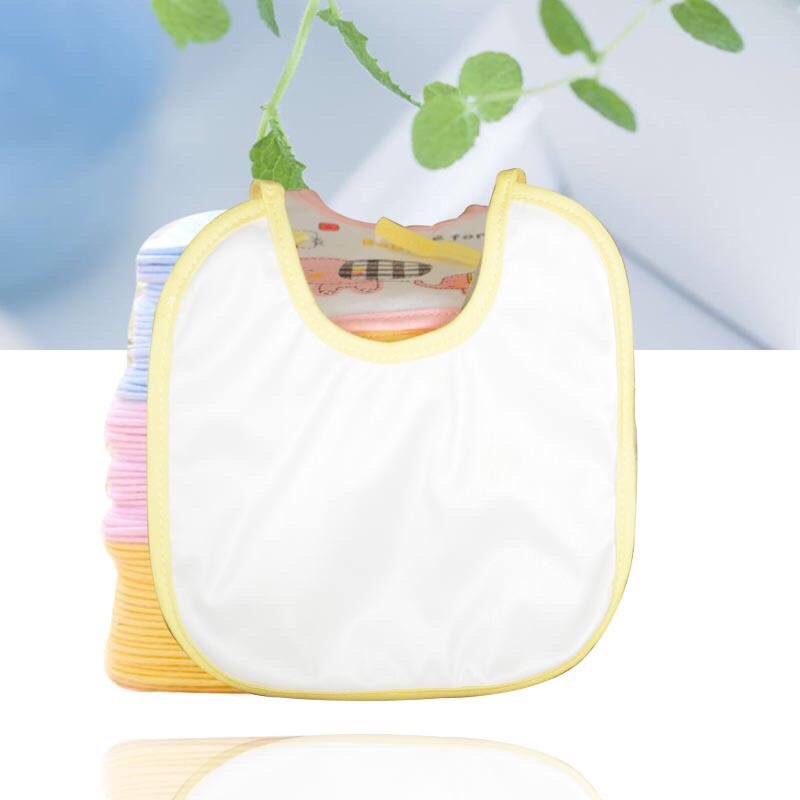 Khăn yếm chống thấm cho bé ăn dặm chất liệu cotton 2 lớp mềm mịn cao cấp có dây buộc KY08