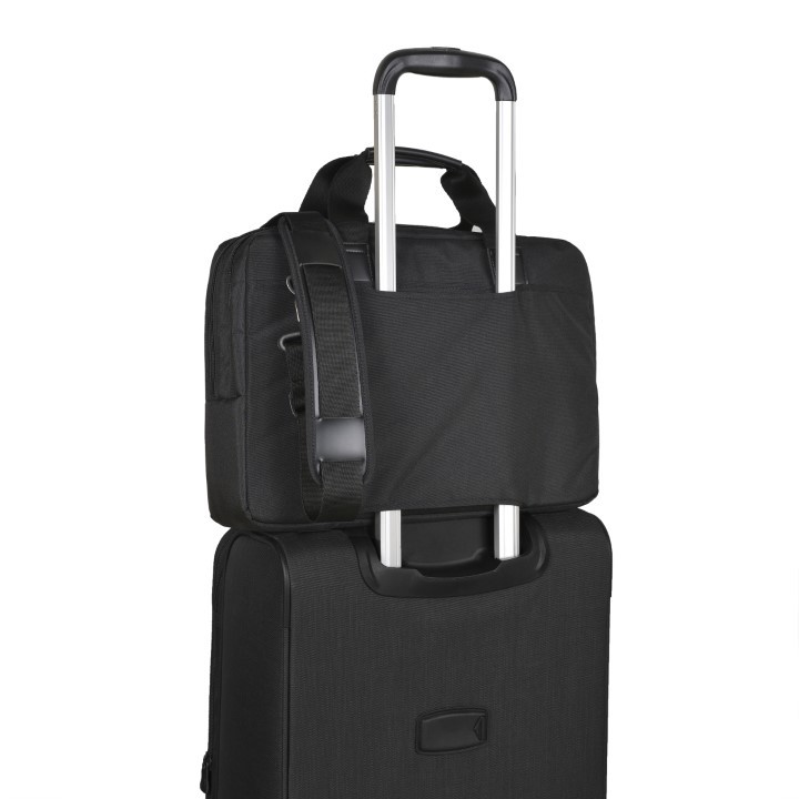 Túi xách laptop Mikkor The Ralph Briefcase Black