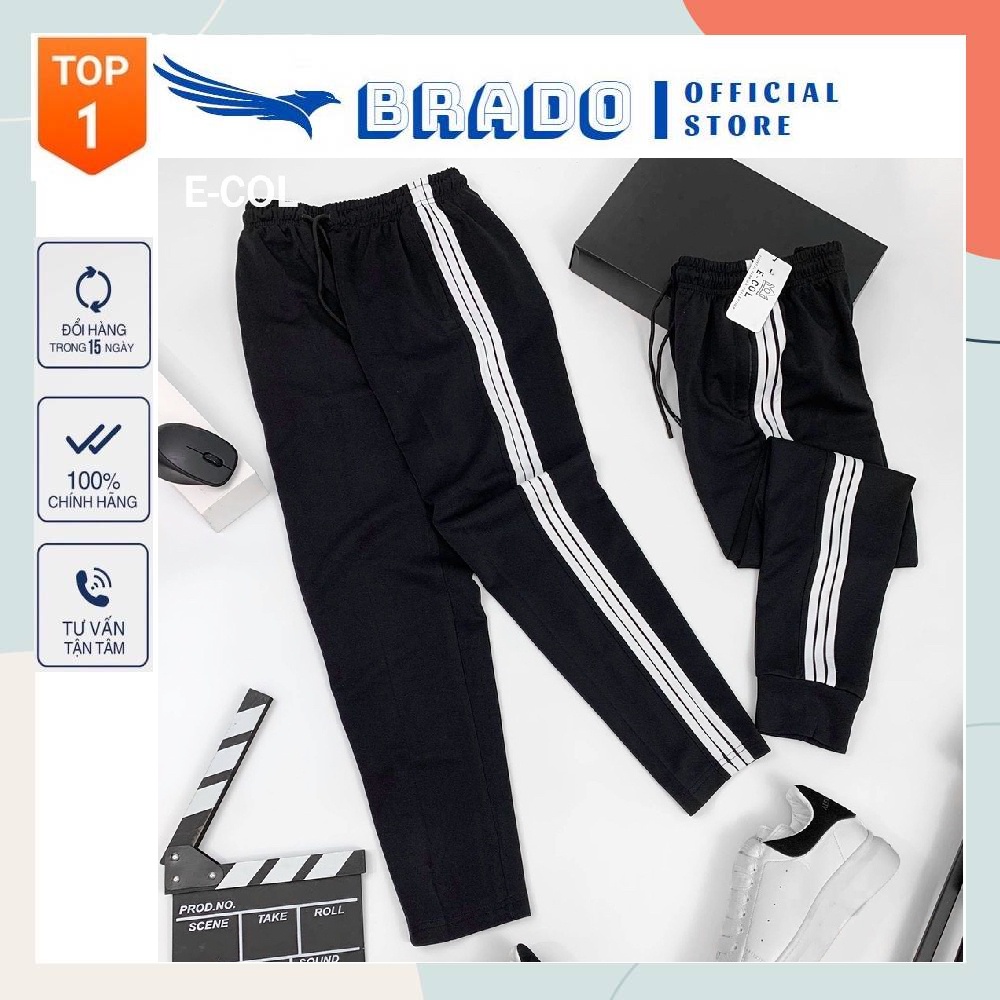 Quần Thể Thao 3 Sọc Dành Cho Cả Nam Và Nữ, Chất Vải Dày Dặn Co Giãn Thoáng Mát