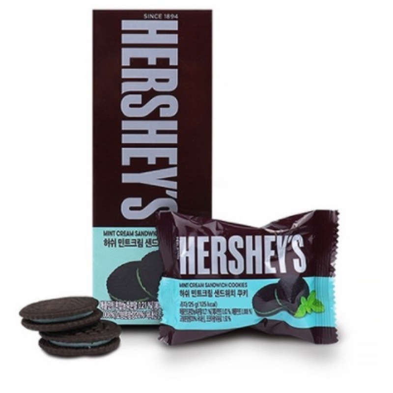 [SẴN] HERSHEY’S HÀN - BÁNH SANDWICH COOKIES NHÂN BẠC HÀ