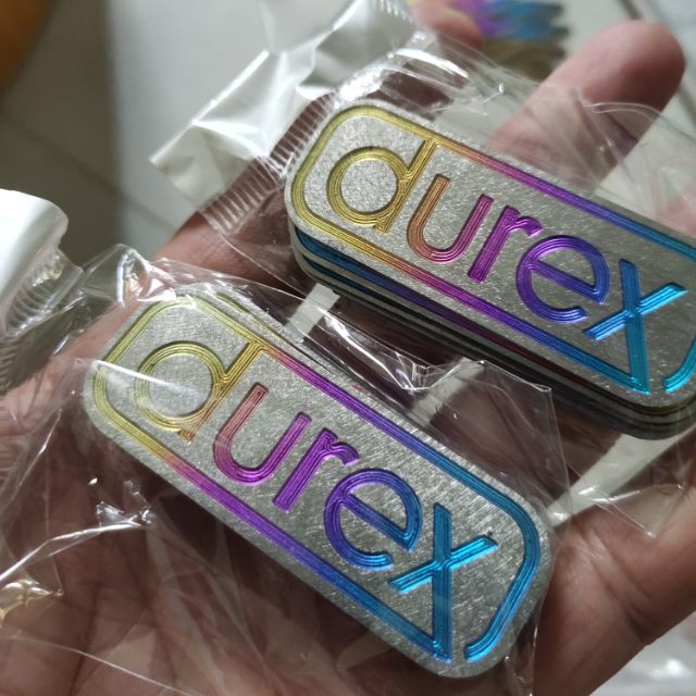 Tem titan chữ durex