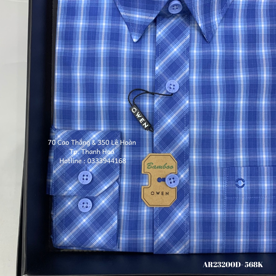 OWEN - Áo sơ mi dài tay Owen - Hàng mới về - AR23200D